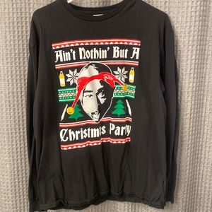 Ugly long sleeve shirt for Xmas party. Worn once
